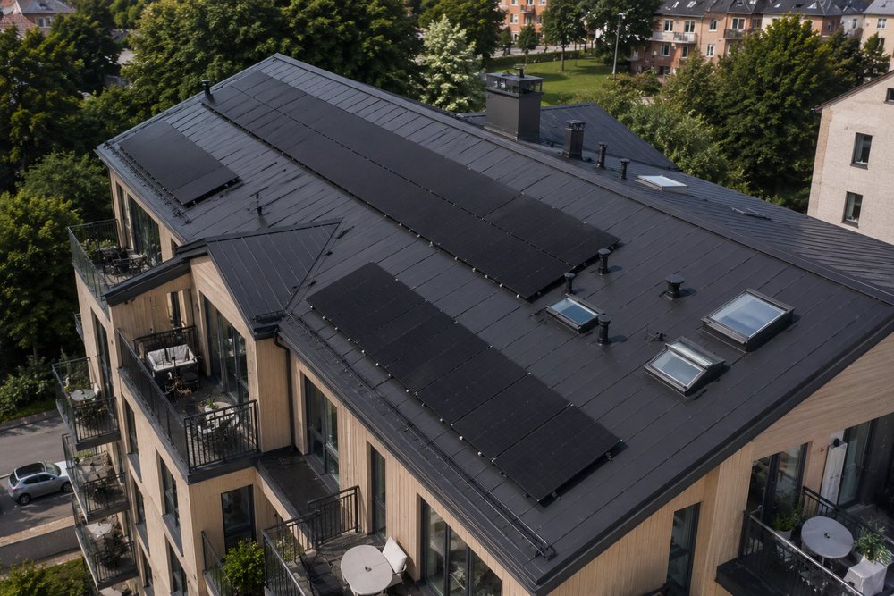 Solceller på bostadsrättsförening